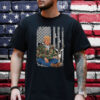 Camo Duck Hunting Trump Camouflage USA Flag Deer T-Shirt