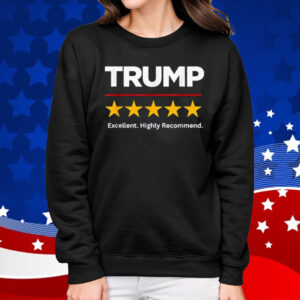 Funny! America TRUMP Fight MAHA MAGA Dark DOGE 5 STAR Rating T-Shirt