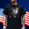 Funny Graphic Trump Selfie with UFOs Weird T-Shirt