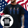 Funny QR President Trump Dance Code (On Back) Trump 45 - 47 T-Shirt