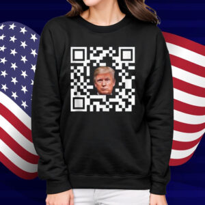 Funny QR President Trump Dance Code Shirt