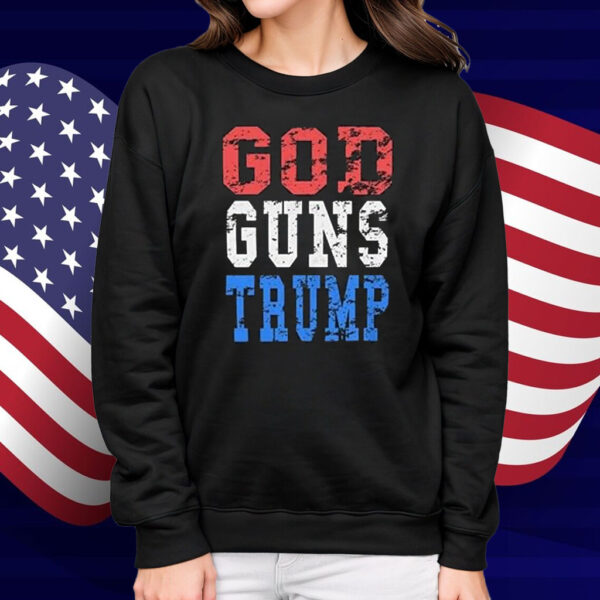 God Family Guns Trump Shirt