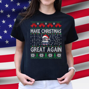 Make Christmas Great Again Santa ugly sweater trump T-Shirt