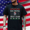Make Christmas Great Again Santa ugly sweater trump T-Shirt