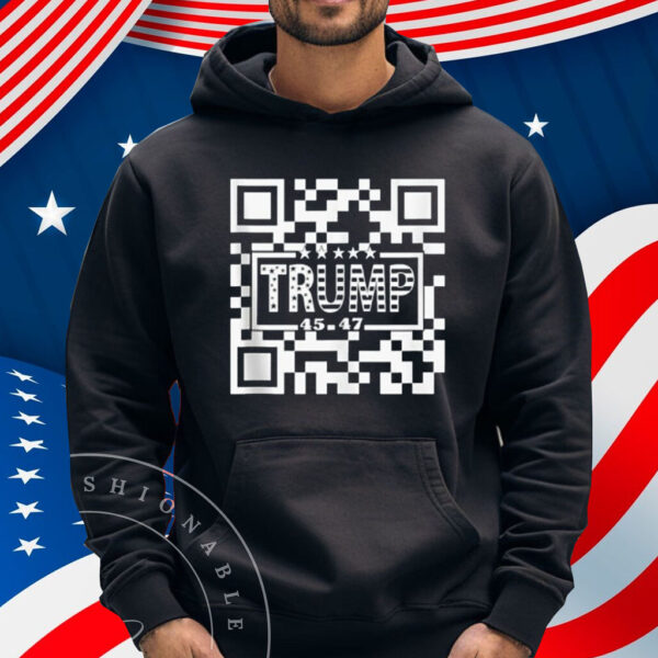 QR President Trump Dance Code Shirt
