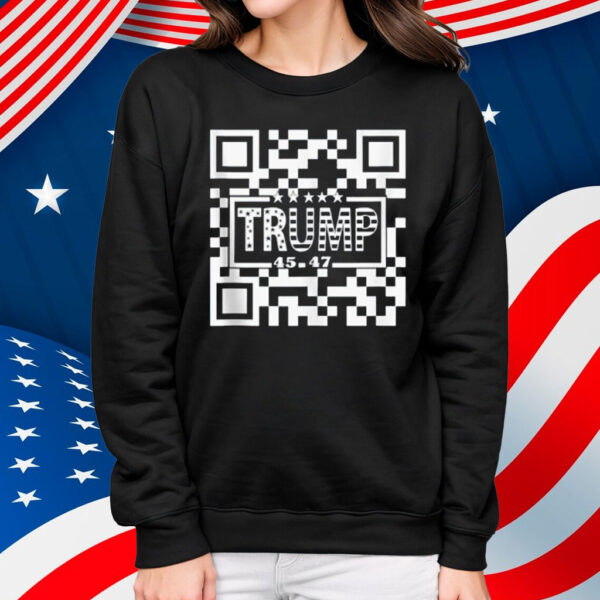 QR President Trump Dance Code Shirt