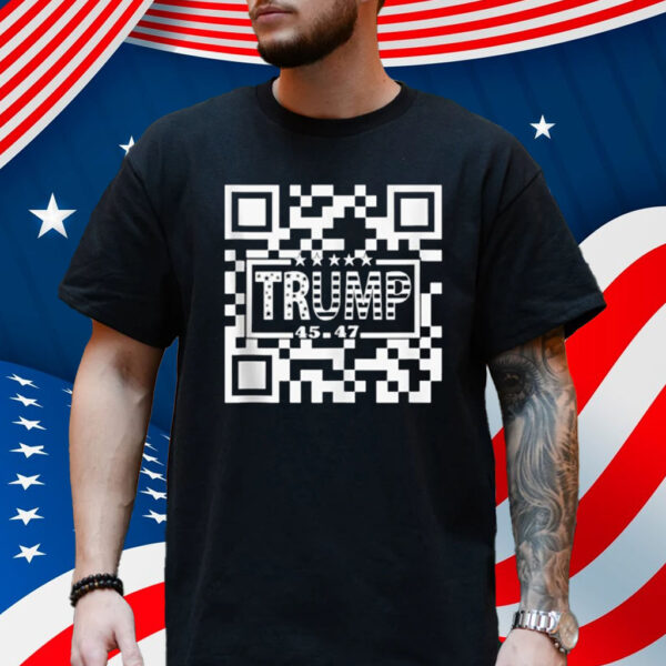 QR President Trump Dance Code Shirt