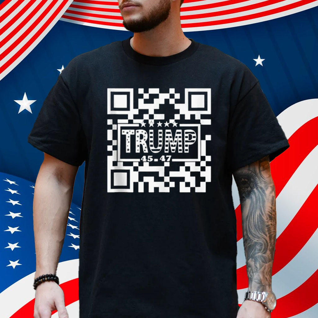 QR President Trump Dance Code Shirt