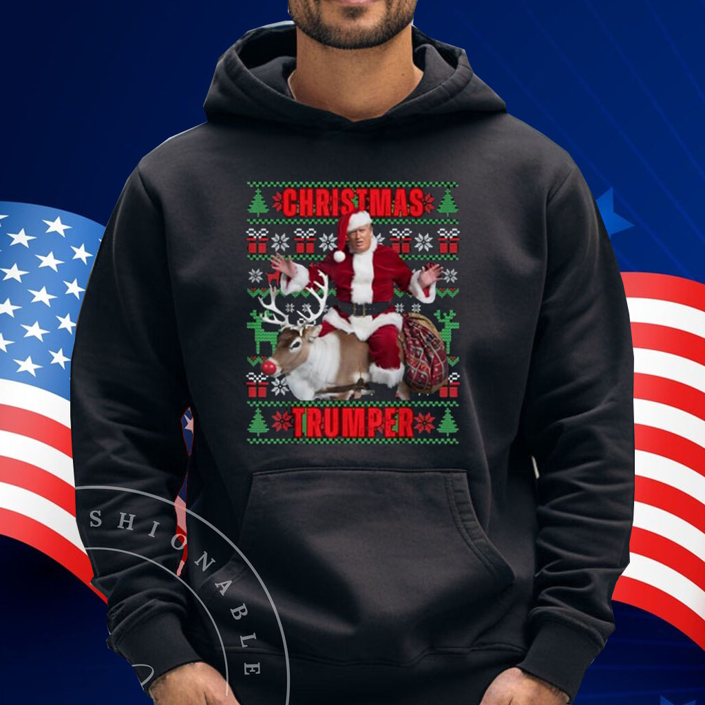 This Is My Christmas Trumper, Trump MAGA Pajamas Ugly T-Shirt