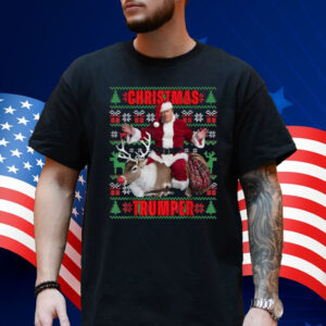 This Is My Christmas Trumper, Trump MAGA Pajamas Ugly T-Shirt