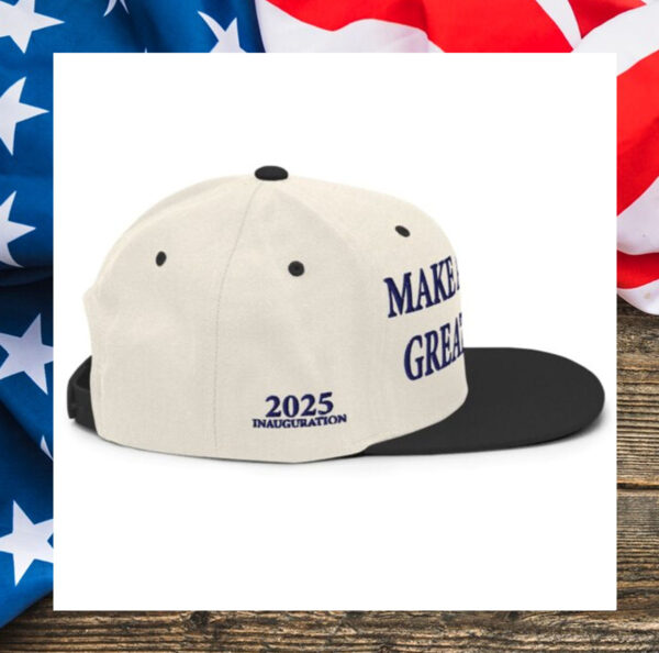 Trump 2025 Inauguration MAGA Snapback Hat