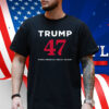 Trump 47 Make America Great Again T-Shirt