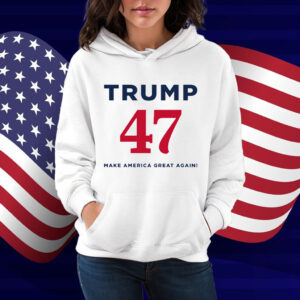 Trump 47 Make America Great Again White T-Shirt