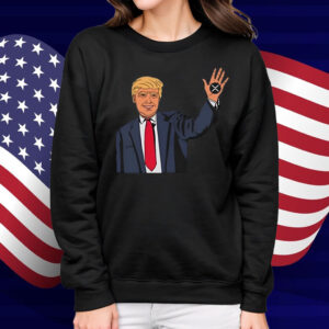 Zach Rector Wearing Trump Xrp Shirt