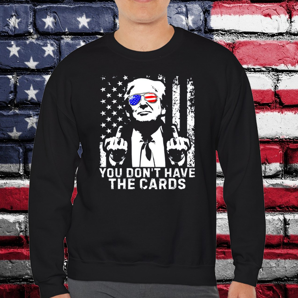 You Don't Have The Cards Trump Vance Zelensky T-Shirt