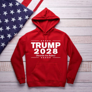 Trump 2028 Rewrite The Rules Hoodie