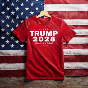 Trump 2028 Rewrite The Rules Shirts